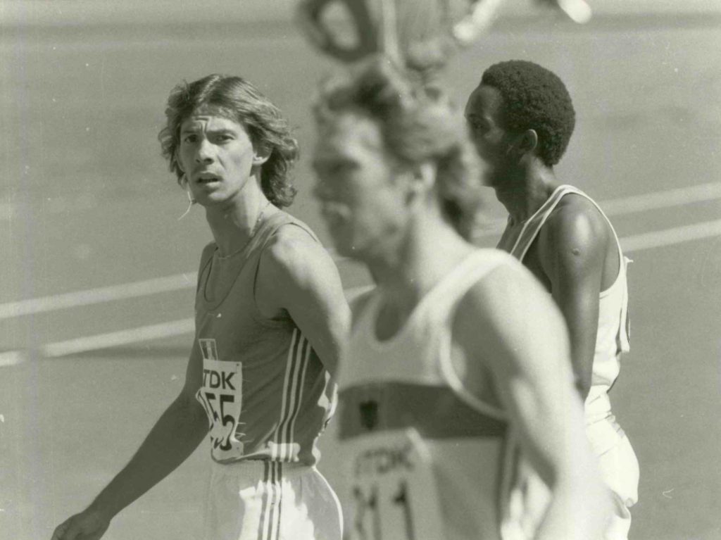Philippe Dupont. Demi-finaliste des JO de Moscou en 1980 et multiple champion de France sur 800 m